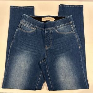 Soft Surroundings stretch waist pull-on denim jegging jeans. Size Small